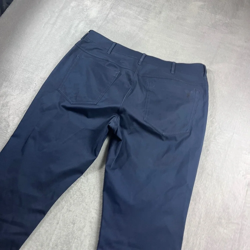 Public Rec All Day Every Day 5-Pocket Pants Mens 34x30 Navy Blue Technical Chino